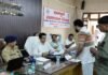 जिलाधिकारी अतुल वत्स व पुलिस अधीक्षक चिरांचीव नाथ सिन्हा ने सम्पूर्ण समाधान दिवस में फरियादियों की सुनी समस्या