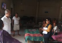 मुख्य विकास अधिकारी पीएन दीक्षित ने वृद्ध आश्रम का औचक निरीक्षण कर व्यवस्थाओं का लिया जायजा