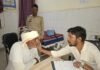 जमीन पैमाइश के दौरान पिता पुत्र पर किया हमला,पुलिस से की शिकायत