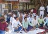 फ्रंट ऑफिस प्रणाली के विरोध में तहसील सदर में अनिश्चितकालीन हड़ताल, रजिस्ट्री कार्य हुआ ठप