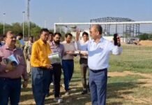 अंतरराष्ट्रीय योग दिवस की तैयारियों का सीडीओ ने किया निरीक्षण,व्यवस्थाएं समय से पूरी करने के दिए निर्देश