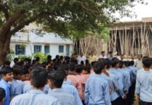 सासनी विद्यापीठ इंटर कॉलेज में हिंदी दिवस के पर विशेष कार्यक्रम का किया गया आयोजन