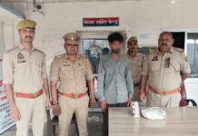 भगवान श्री परशुराम की मूर्ति क्षतिग्रस्त करने के मामले का पुलिस ने किया घुलासा,आरोपी अजय को किया गिरफ्तार